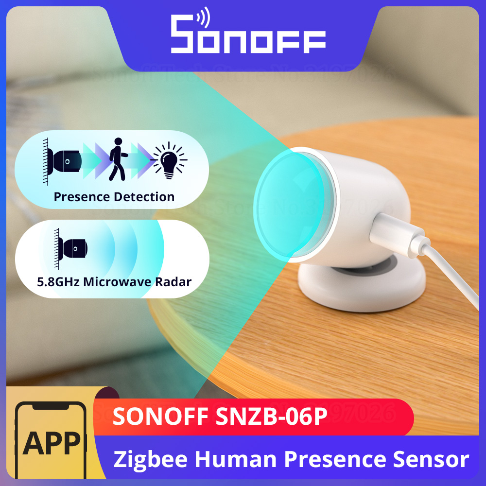 SONOFF SNZB-06P Zigbee Human P - Sonoff Basic Switch review and price
