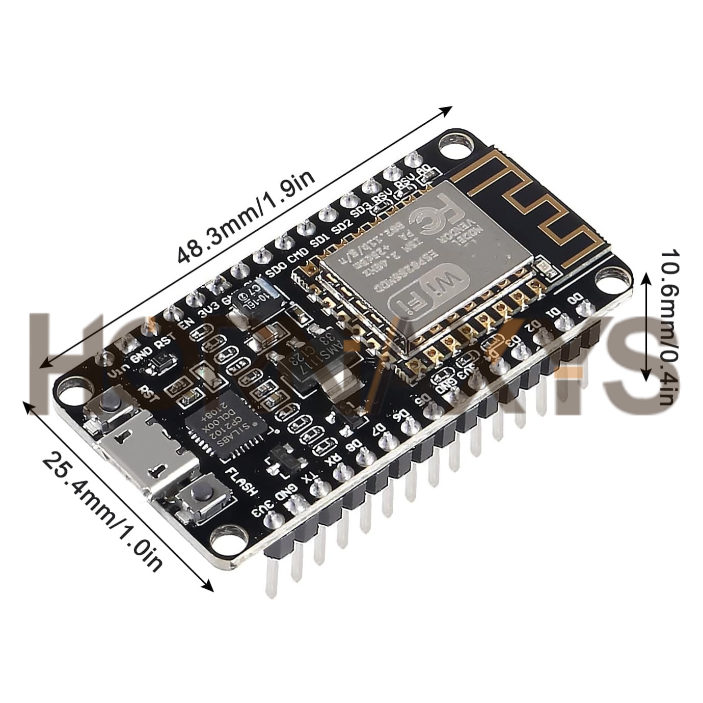 1-10PCS/Wireless Module CP2102 - Esp8266 Nodemcu Board review and price